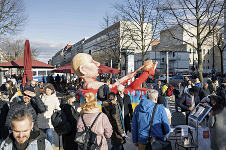 Russische Präsidentschaftswahl in Berlin