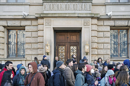 Russische Präsidentschaftswahl in Berlin
