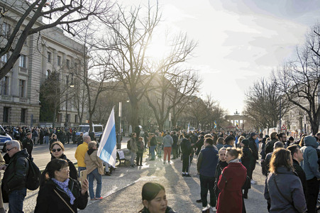 Russische Präsidentschaftswahl in Berlin