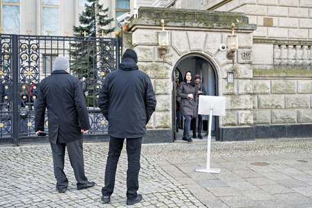 Russische Präsidentschaftswahl in Berlin