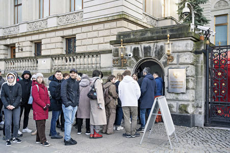Russische Präsidentschaftswahl in Berlin