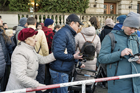 Russische Präsidentschaftswahl in Berlin