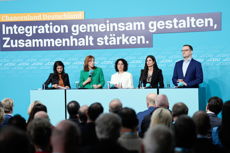 CDU-Veranstaltung 'Chancenland Deutschland - Integration gemeinsam gestalten, Zusammenhalt stärken' in Berlin