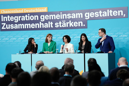 CDU-Veranstaltung 'Chancenland Deutschland - Integration gemeinsam gestalten, Zusammenhalt stärken' in Berlin