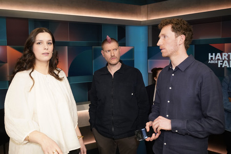 Talkshow 'hart aber fair' in Berlin