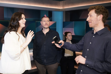 Talkshow 'hart aber fair' in Berlin