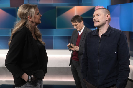 Talkshow 'hart aber fair' in Berlin