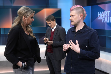 Talkshow 'hart aber fair' in Berlin