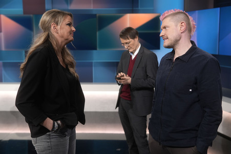 Talkshow 'hart aber fair' in Berlin