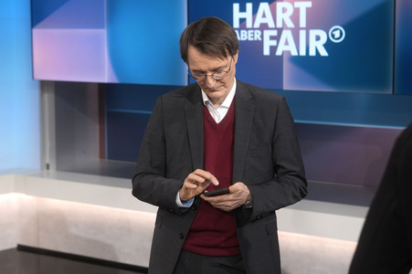Talkshow 'hart aber fair' in Berlin