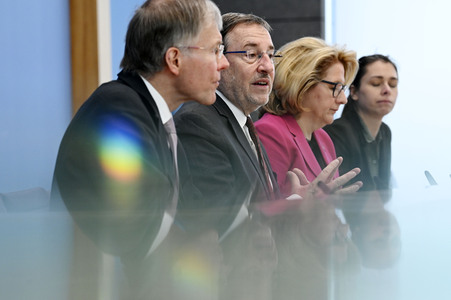 Bundespressekonferenz zur Vorstellung des UNDP-Berichts in Berlin