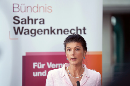 Pressekonferenz vom BSW in Berlin