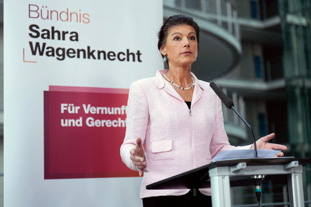 Pressekonferenz vom BSW in Berlin