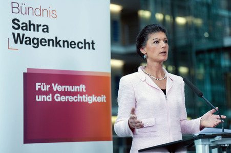 Pressekonferenz vom BSW in Berlin