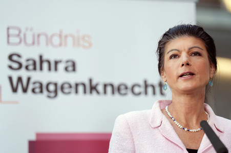 Pressekonferenz vom BSW in Berlin