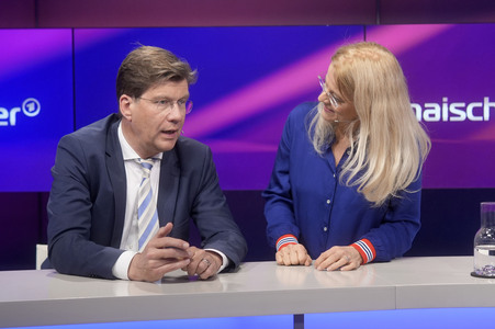 Talkshow 'maischberger' in Berlin