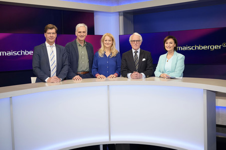 Talkshow 'maischberger' in Berlin