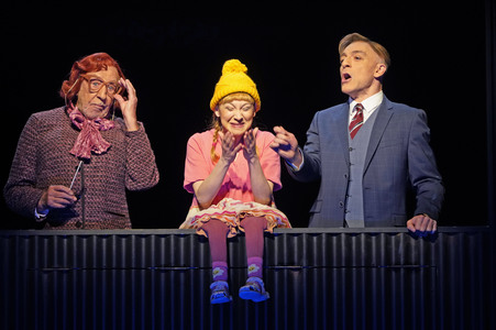 Theaterprobe 'Achtsam morden' in Berlin