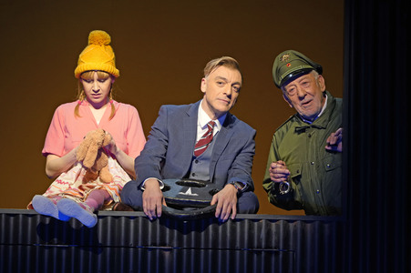 Theaterprobe 'Achtsam morden' in Berlin