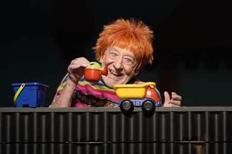 Theaterprobe 'Achtsam morden' in Berlin