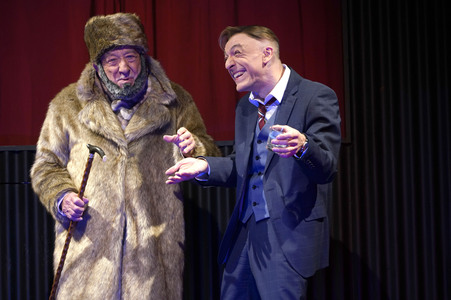 Theaterprobe 'Achtsam morden' in Berlin