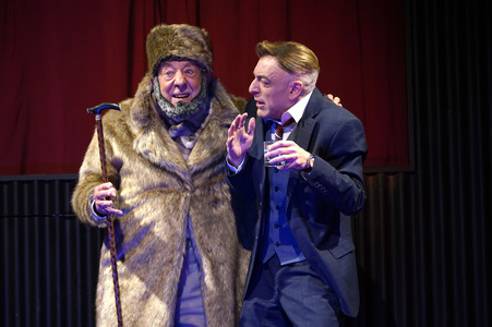 Theaterprobe 'Achtsam morden' in Berlin