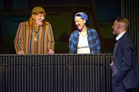 Theaterprobe 'Achtsam morden' in Berlin