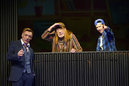 Theaterprobe 'Achtsam morden' in Berlin