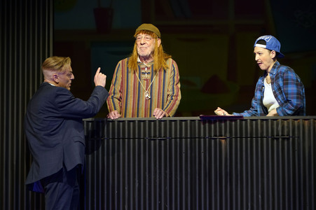 Theaterprobe 'Achtsam morden' in Berlin