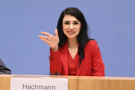 Bundespressekonferenz Bündnis 'Zusammen für Demokratie. Im Bund. Vor Ort. Für alle.' in Berlin