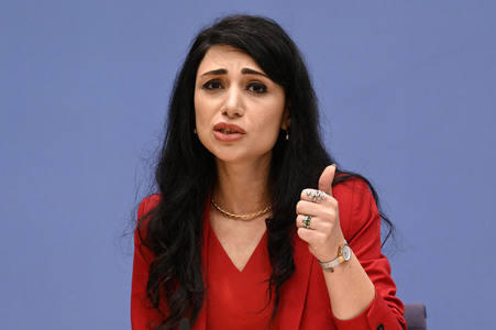 Bundespressekonferenz Bündnis 'Zusammen für Demokratie. Im Bund. Vor Ort. Für alle.' in Berlin