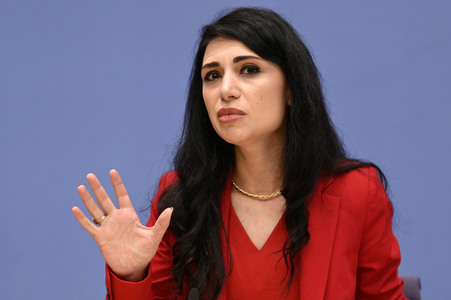 Bundespressekonferenz Bündnis 'Zusammen für Demokratie. Im Bund. Vor Ort. Für alle.' in Berlin