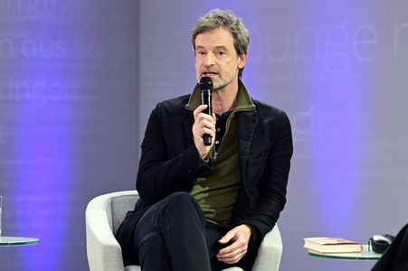 Jörg Hartmann auf der Leipziger Buchmesse 2024