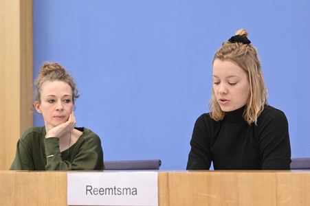 Bundespressekonferenz zum Klimageld in Berlin
