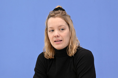 Bundespressekonferenz zum Klimageld in Berlin