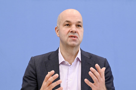 Bundespressekonferenz zum Klimageld in Berlin