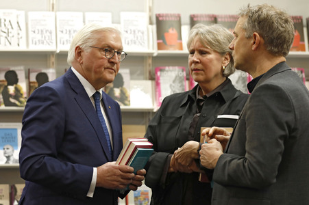 Frank-Walter Steinmeier auf der Leipziger Buchmesse 2024