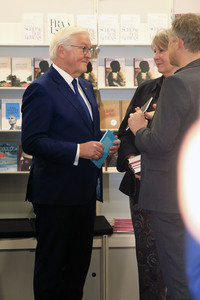 Frank-Walter Steinmeier auf der Leipziger Buchmesse 2024