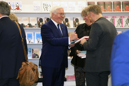 Frank-Walter Steinmeier auf der Leipziger Buchmesse 2024