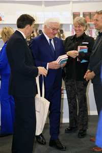 Frank-Walter Steinmeier auf der Leipziger Buchmesse 2024