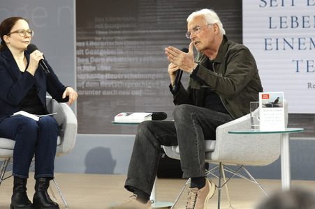 Bodo Kirchhoff auf der Leipziger Buchmesse 2024