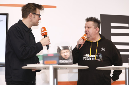 Sebastian Krumbiegel auf der Leipziger Buchmesse 2024