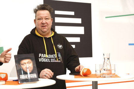 Sebastian Krumbiegel auf der Leipziger Buchmesse 2024