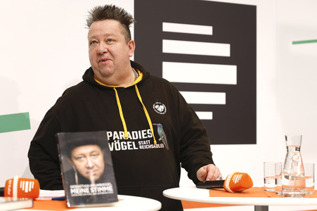 Sebastian Krumbiegel auf der Leipziger Buchmesse 2024