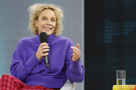 Katja Riemann auf der Leipziger Buchmesse 2024