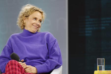 Katja Riemann auf der Leipziger Buchmesse 2024