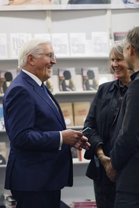 Frank-Walter Steinmeier auf der Leipziger Buchmesse 2024