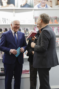 Frank-Walter Steinmeier auf der Leipziger Buchmesse 2024