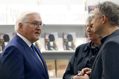 Frank-Walter Steinmeier auf der Leipziger Buchmesse 2024