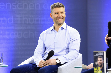 Thomas Hitzlsperger auf der Leipziger Buchmesse 2024
